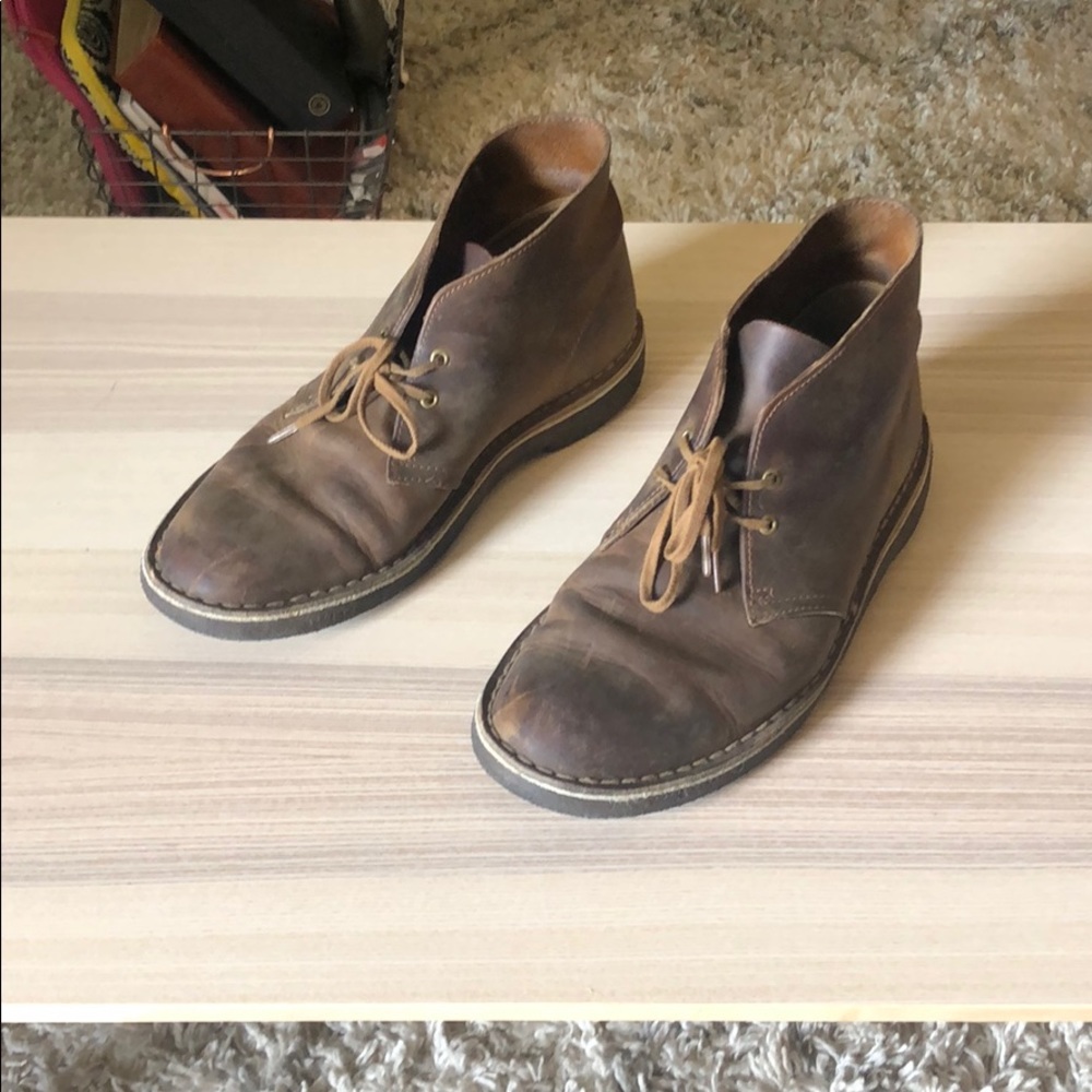 Clarks Desert Boot Rustic Brown w/ Crepe Sole